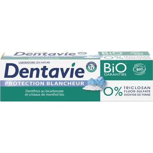 Dentavie Dentifrice Blancheur Bio 75ml