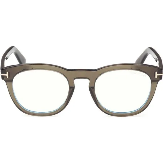 Tom Ford Homme FT6081-B 098 - Montures Optiques Rondes Vertes