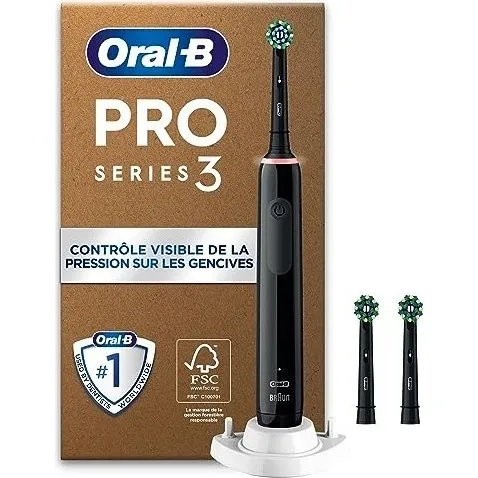 Oral-B Pro Series 3 Noir Brosse à Dents Électrique