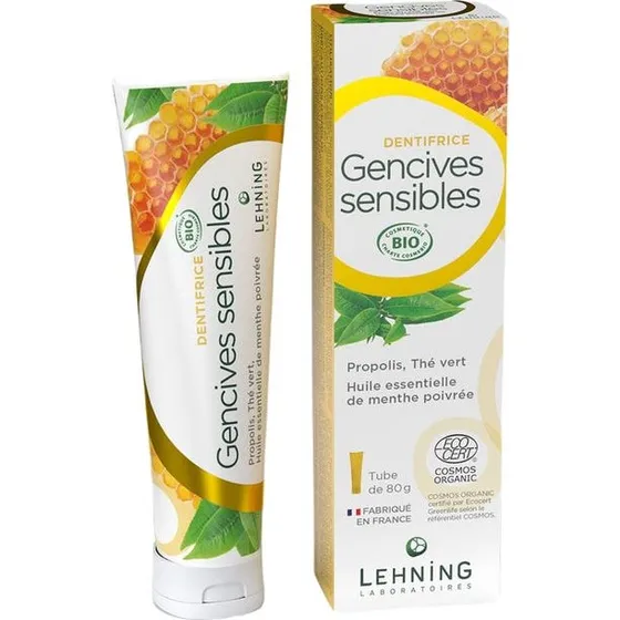 Lehning Dentifrice Gencives Sensibles Bio 80g