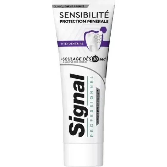 Signal Dentifrice Sensibilit Protection Minrale Interdentaire 75ml