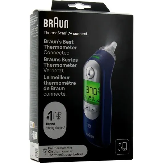 Braun ThermoScan 7+ Connect Auriculaire