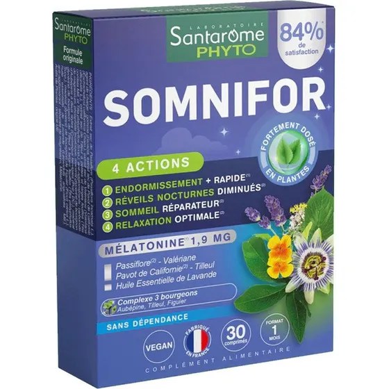 Santarome Somnifor 30 Comprims