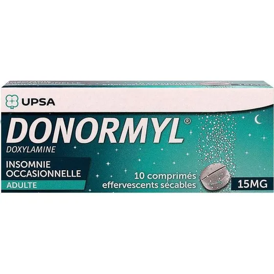 Donormyl 15 mg - 10 comprims effervescents