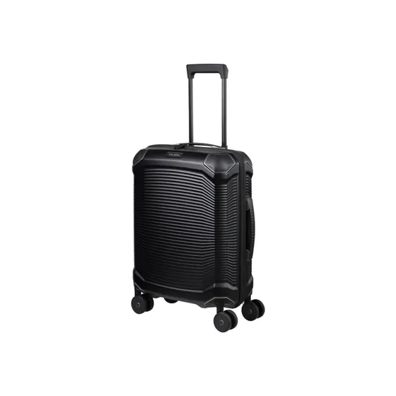 Travelite Millennium Hartschalen Trolley 55 cm Noir