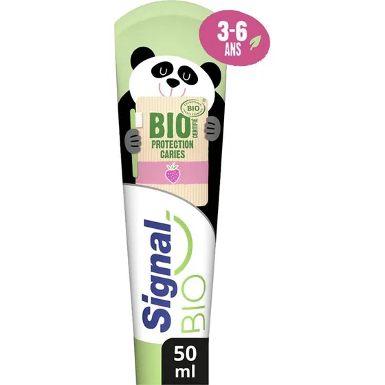 SIGNAL Dentifrice Enfant Bio Fraise 50ml