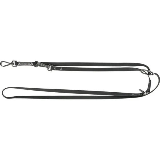TRIXIE CityStyle laisse 3 positions PVC S-M 2m noir