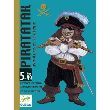 Djeco Piratatak - Jeu de cartes pirate