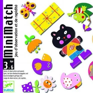 Djeco Minimatch - Jeu d'observation et de rapidité
