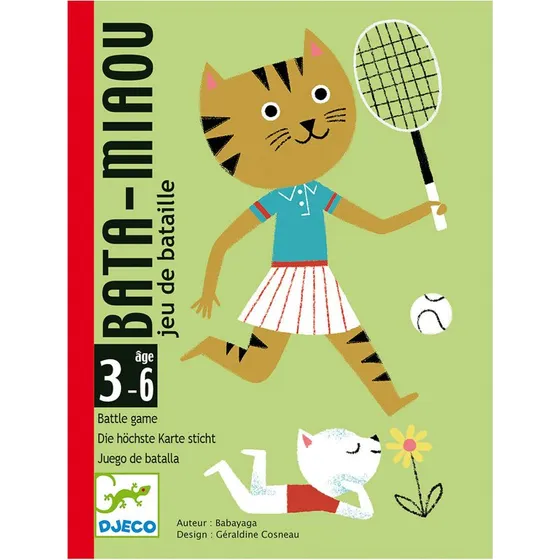 Djeco Bata-Miaou - Jeu de cartes chats