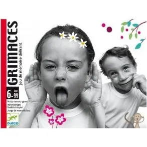 Djeco - Jeu de cartes Grimaces