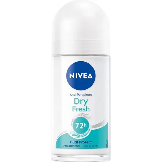 Nivea Dry Fresh Dual Protect 72h Anti-Perspirant Roll-On 50ml