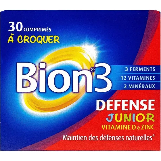 BION3 Juniors 60 Comprimés Framboise