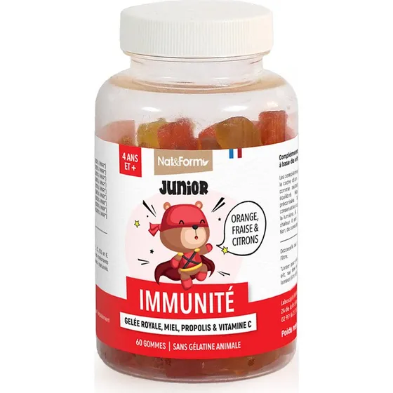 Nat & Form Junior Immunité - 60 gommes