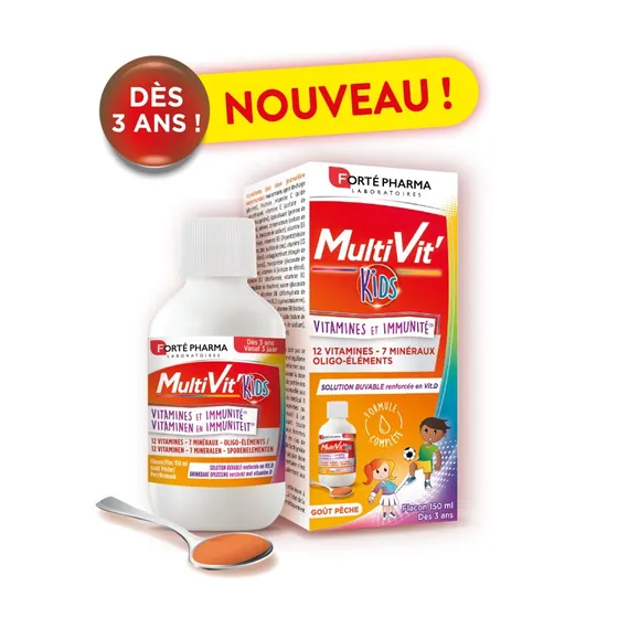 Forté Pharma MultiVit'Kids Sirop 150 ml