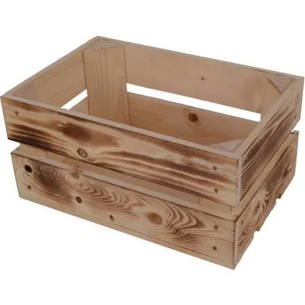 Atran Woody AVS Caisses Pour Vlo - Naturel Brun