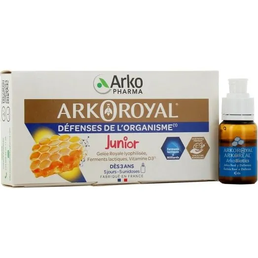 Arkoroyal Dfenses de l'organisme junior 5x10 ml