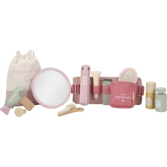 Little Dutch - Set de Coiffeur en Bois Rose