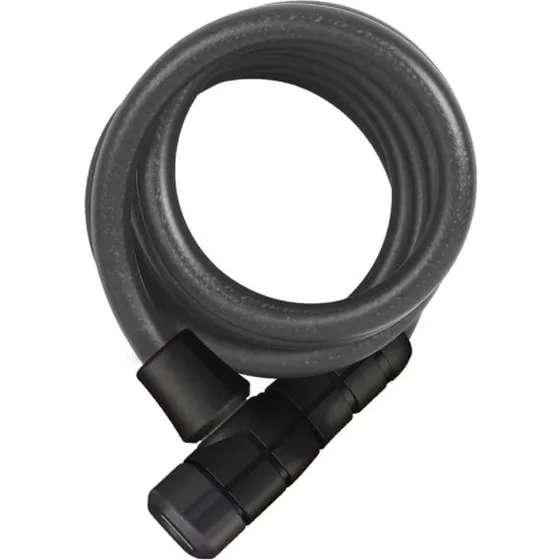 Abus Booster 6512K Cble Spiral 180 cm 12 mm Noir