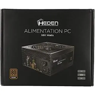 HEDEN 80PLUS Bronze 550W ATX 120mm PFC