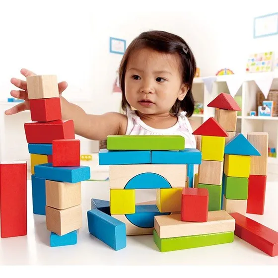 Hape Blocs d'rable 50 pices