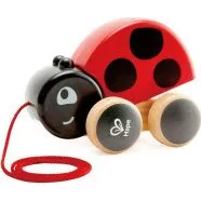 Hape Coccinelle à tirer en bois