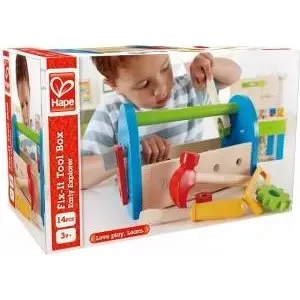 Hape Boîte à outils en bois pour enfants