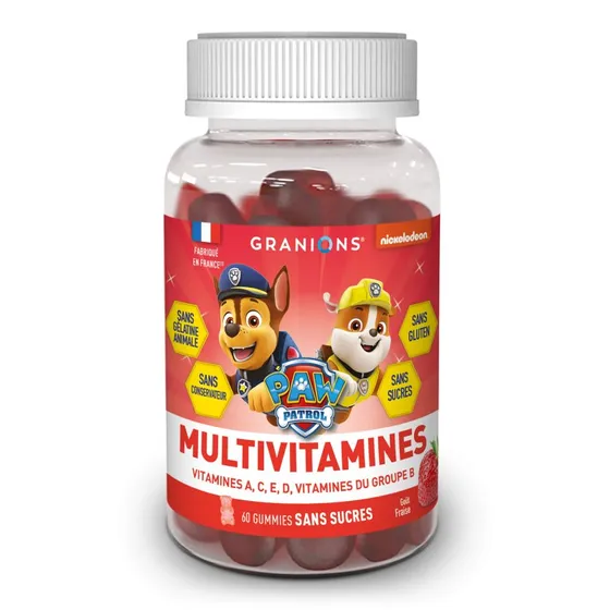 Granions Pat Patrouille Multivitamines Gummies Sans Sucres