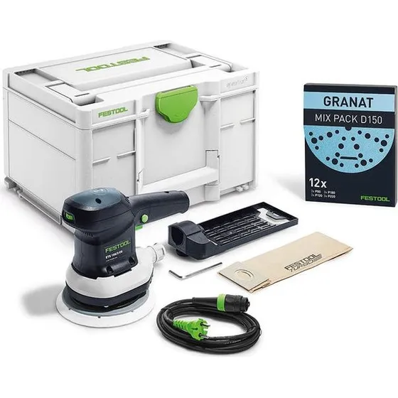 FESTOOL Ponceuse excentrique ETS 150/3 EQ-Plus 310 W en SYSTAINER