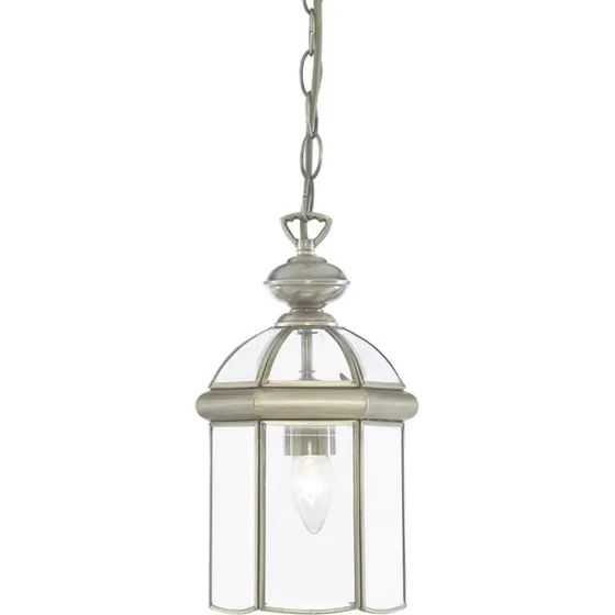 Searchlight Suspension ARLIND - Laiton Antique et Verre