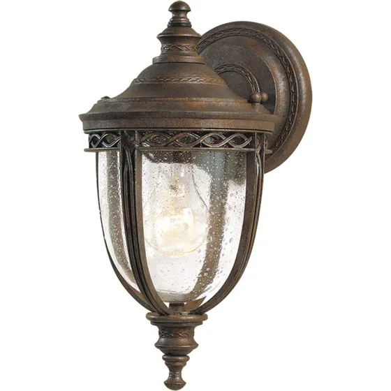 Elstead Applique Extérieure English Bridle - Bronze - Ø 16,5 cm