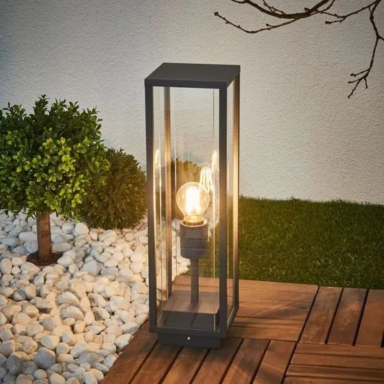 Lucande Borne Lumineuse Annalea - Anthracite - 50 cm