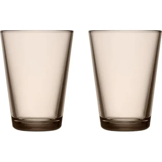 Iittala Kartio Verre à boire 40 cl Lin (set de 2)