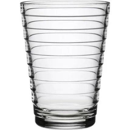 Iittala Aino Aalto - Verres à Eau Transparent 33cl (Lot de 2)