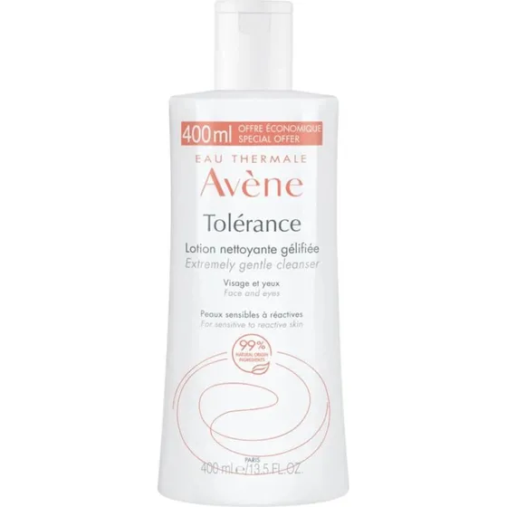 Avène Tolérance Lotion Nettoyante Gélifiée Peaux Sensibles 400ml
