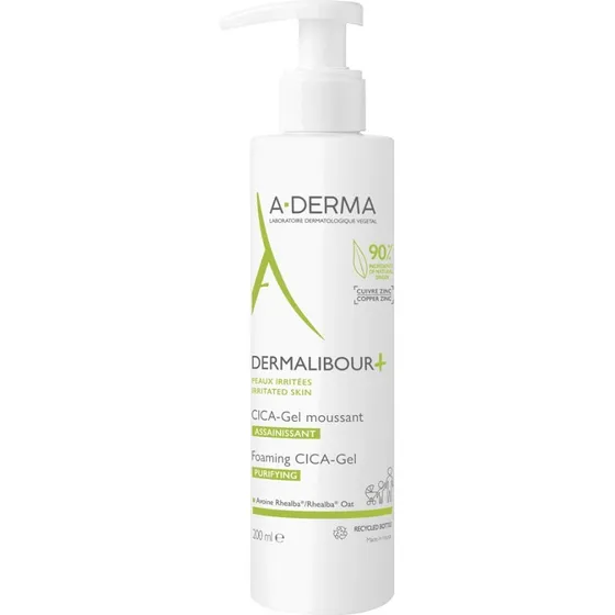 A-Derma Dermalibour+ Cica Gel Moussant Apaisant 200ml