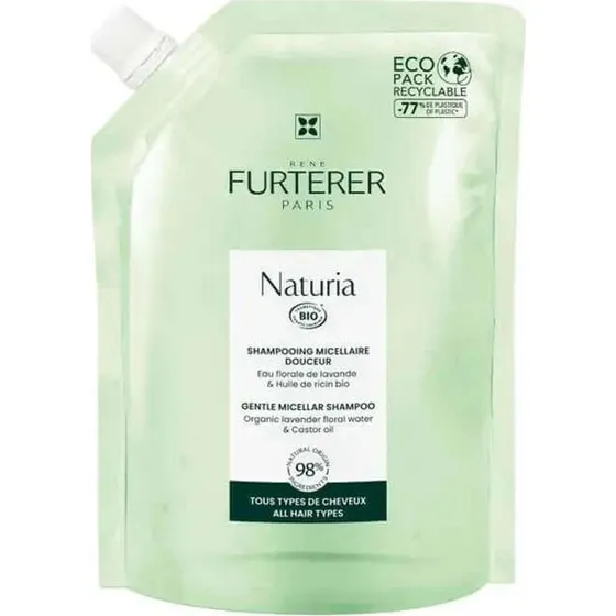 René Furterer Naturia Eco Recharge Shampooing Micellaire 400ml