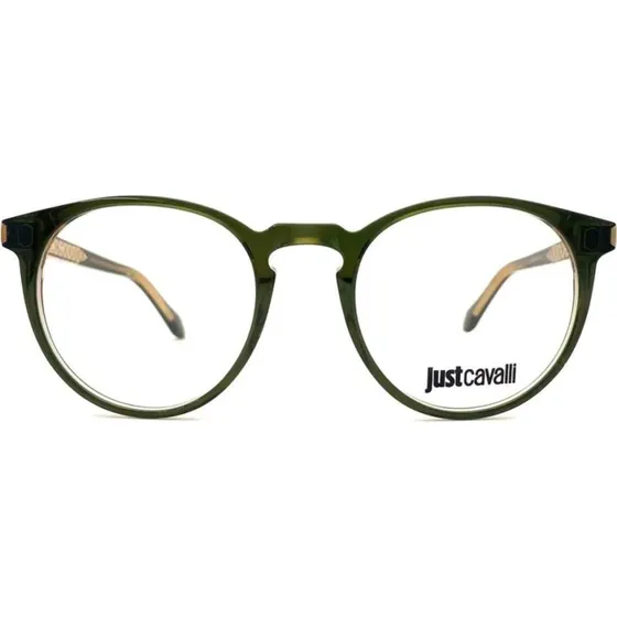 Just Cavalli VJC049 Lunettes de Vue Unisexe Vert Pantos 50mm