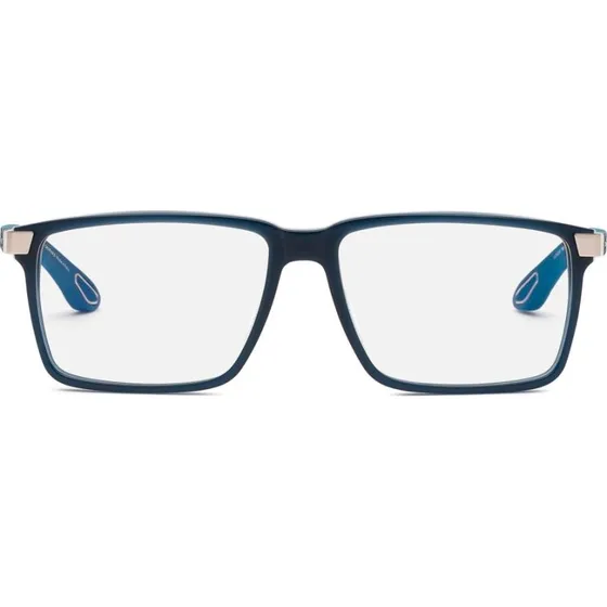 Chopard VCH358 Lunettes de Vue Géométriques Bleues 59mm