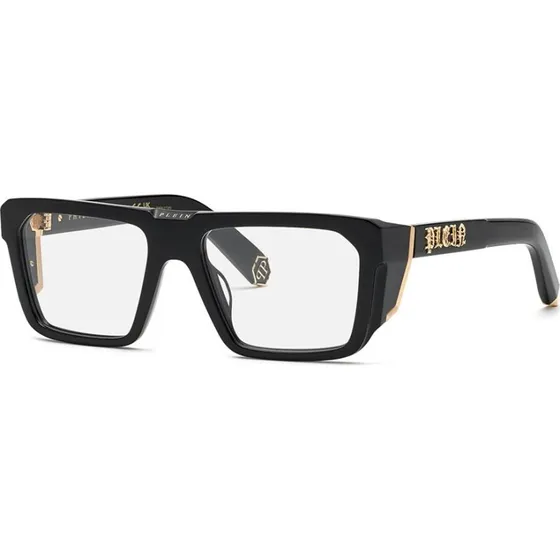 Philipp Plein Lunettes de Vue Plein Master VPP142M Noires Rectangulaires