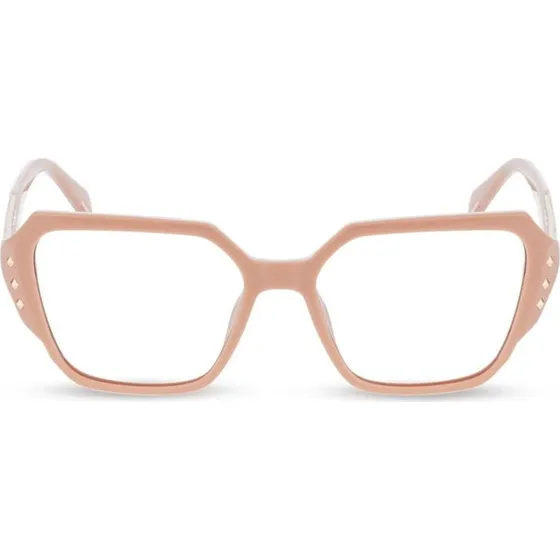 Police Vplr20 Lunettes de Vue Carrées Unisexe Marron