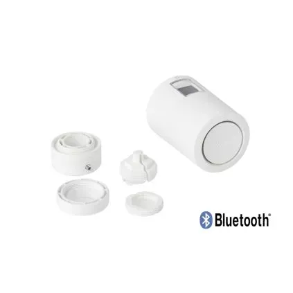 Danfoss Eco 014G1115 Thermostat Radiateur Bluetooth Blanc