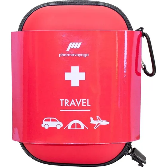 Pharmavoyage Travel Red - Trousse de Secours Compacte