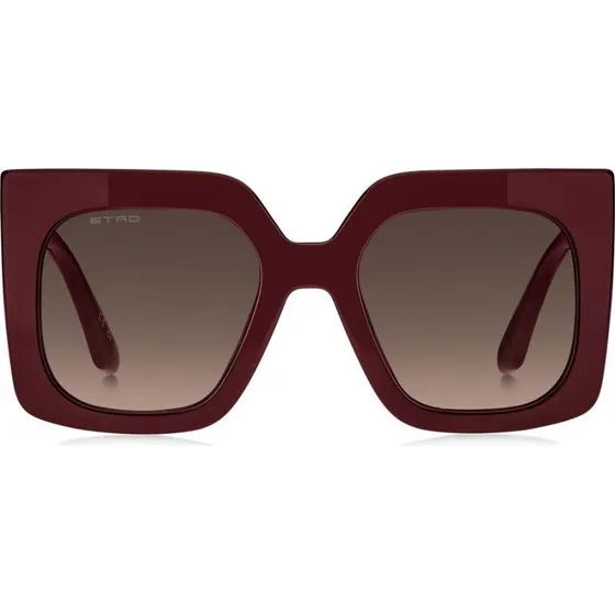 Etro Lunettes de Soleil Etro 0075/S Papillon Rouge et Marron