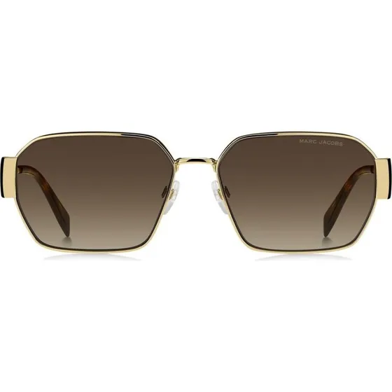 Marc Jacobs Lunettes de Soleil Marc 805/S Dorées Rectangulaires