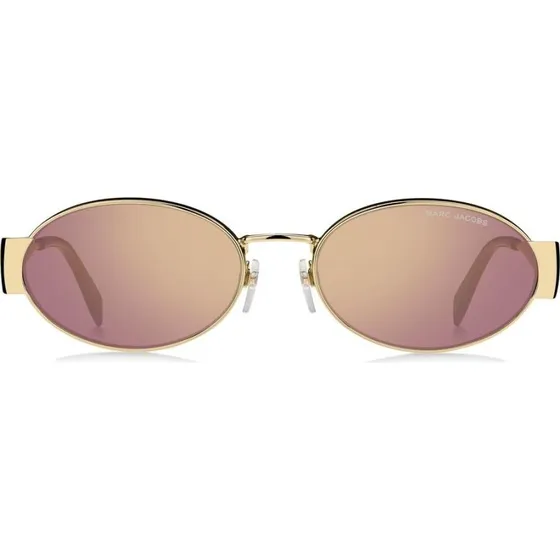 Marc Jacobs Marc 806/S Lunettes de Soleil Ovales Dorées pour Femme