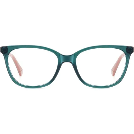 Polaroid PLD D560 Lunettes de Vue Femme Vert Rectangulaire 53mm