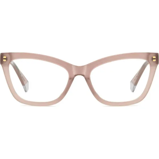 Polaroid PLD D557 Lunettes de Vue Femme Roses Rectangulaires 55mm