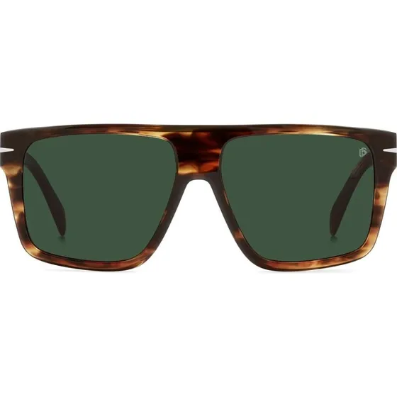 David Beckham DB 7149/S Lunettes de Soleil Homme Havane Carrées