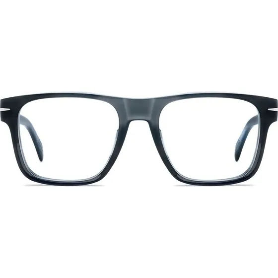 David Beckham DB 7020/Crafted Lunettes de Vue Homme Carrées Bleues 52mm
